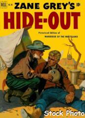 Zane Grey's Hideout (Wanderer of the Wasteland) © August 1951 Dell 4c346